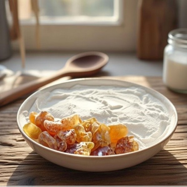 500g Gum Arabic (Gum Arabic E414) Cao Cấp - Chất Ổn Định, Làm Đặc, Nhũ Hóa Cho Thực Phẩm & Đồ Uống 