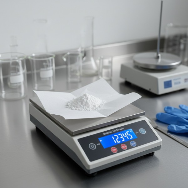 Stronti cacbonat hóa học SrCO3 thí nghiệm 500g 