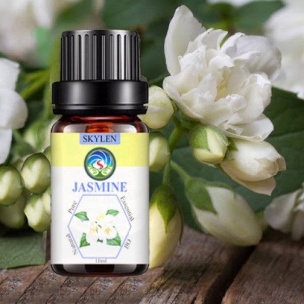 Tinh dầu hoa nhài (Jasmine) 100ml Skylen - 100% nguyên chất từ thiên nhiên - chất lượng và mùi hương vượt trội