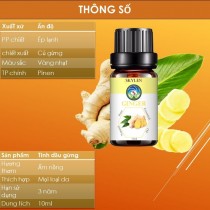 [HCM]Tinh dầu Gừng Skylen nguyên chất nhập khẩu hương thơm cay ấm 10ML 