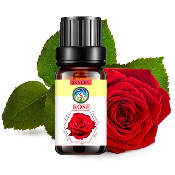 [HCM]Tinh Dầu Hoa Hồng Thiên Nhiên Xông Phòng Khuếch Tán Hương Thơm Tự Nhiên Chính Hãng Chất lượng 10 ml 