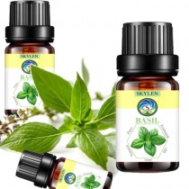 Tinh dầu húng quế nguyên chất xông phòng giải cảm chiết xuất từ cây lá thiên nhiên 100ml Skylen