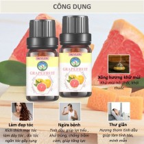 [HCM]Tinh Dầu Bưởi SKYLEN Dưỡng Tóc Giảm Căng Thẳng Xông Hương Khuếch Tán Điều Hòa Không Khí Kháng khuẩn Làm Sạch Tự Nhiên 10ML