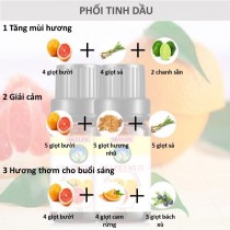 [HCM]Tinh Dầu Bưởi SKYLEN Dưỡng Tóc Giảm Căng Thẳng Xông Hương Khuếch Tán Điều Hòa Không Khí Kháng khuẩn Làm Sạch Tự Nhiên 10ML