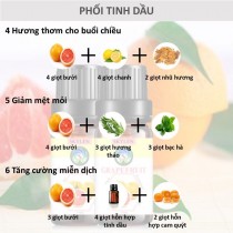[HCM]Tinh Dầu Bưởi SKYLEN Dưỡng Tóc Giảm Căng Thẳng Xông Hương Khuếch Tán Điều Hòa Không Khí Kháng khuẩn Làm Sạch Tự Nhiên 10ML