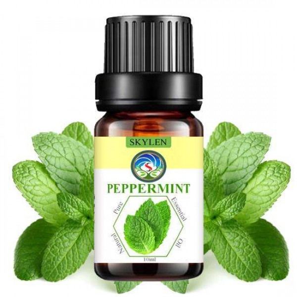 [HCM]Skylen Tinh Dầu Bạc Hà Chiết Xuất Thiên Nhiên Đuổi Muỗi Nguyên Chất Giảm Căng Thẳng Thư Giãn Giảm Đau 100ml