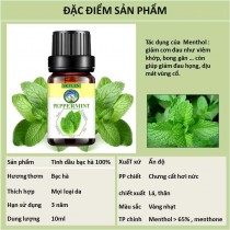 [HCM]Skylen Tinh Dầu Bạc Hà Chiết Xuất Thiên Nhiên Đuổi Muỗi Nguyên Chất Giảm Căng Thẳng Thư Giãn Giảm Đau 100ml