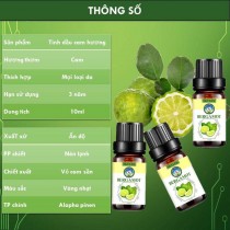 [HCM]Tinh Dầu Cam Hương Bergamot Nguyên Chất Tự Nhiên Xông Phòng Thư Giãn Mang Lại Giấc Ngủ Ngon Mùi Thơm Mát 10ml