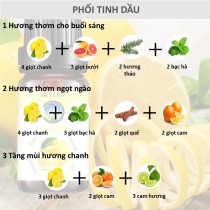 [HCM]Tinh Dầu Chanh Skylen Khuếch Tán Hương Xông Thơm Phòng Giảm Stress Khử Mùi Điều Hòa Không Khí 100ml
