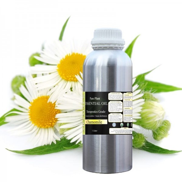 [HCM]Tinh dầu hoa cúc hương thơm ngọt ngào tái tạo da giảm nếp nhăn chống lão hoá 1000ml 1lít 
