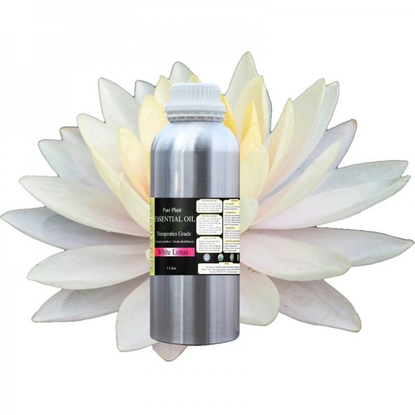 [HCM]Tinh dầu hoa sen trắng Skylen thanh mát điều hoà khí huyết tái tạo làn da 1000ml 