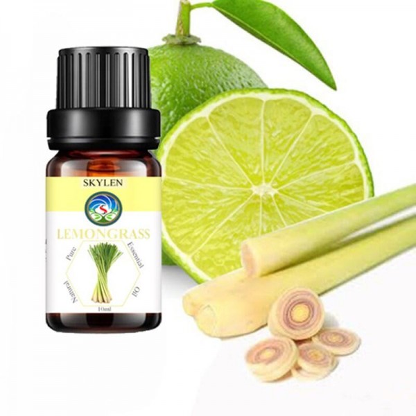 [HCM]Tinh dầu sả chanh hữu cơ nguyên chất 100% thiên nhiên khuếch tán đuổi muỗi và côn trùng 100ml