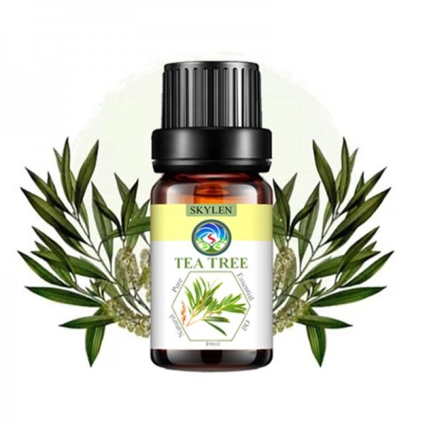 [HCM]Tinh dầu tràm trà giảm mụn xông hơi mặt khuếch tán kháng khuẩn tea tree oil Skylen 10ml